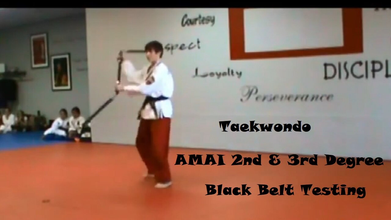 Taekwondo - AMAI 2nd & 3rd Degree Black Belt Testing