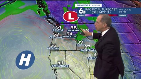 Scott Dorval's Idaho News 6 Forecast - Monday 1/17/22