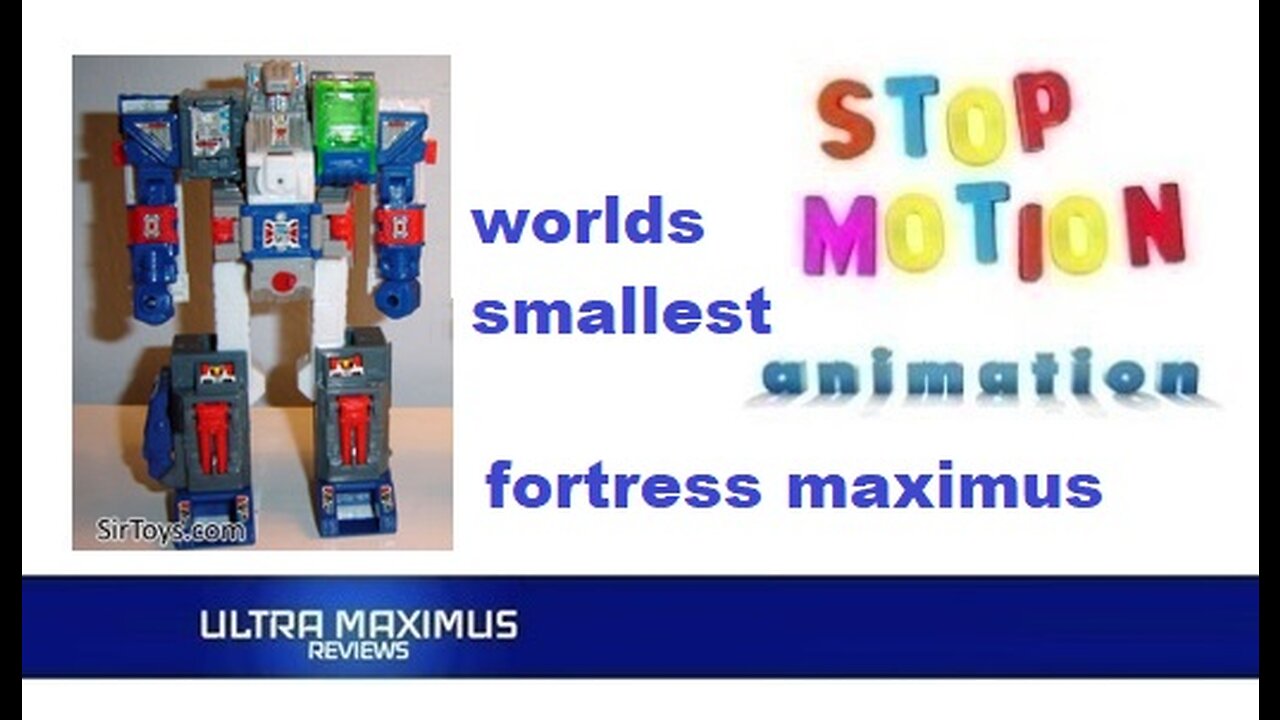 🎬 Worlds Smallest Fortress Maximus KO Stop Motion Animation