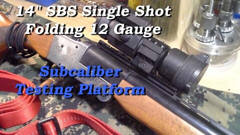 12 Gauge SBS, Single Shot Shotgun, Lazer Arms, XT7, 14" Barrel, with Choke Tubes, Introduction