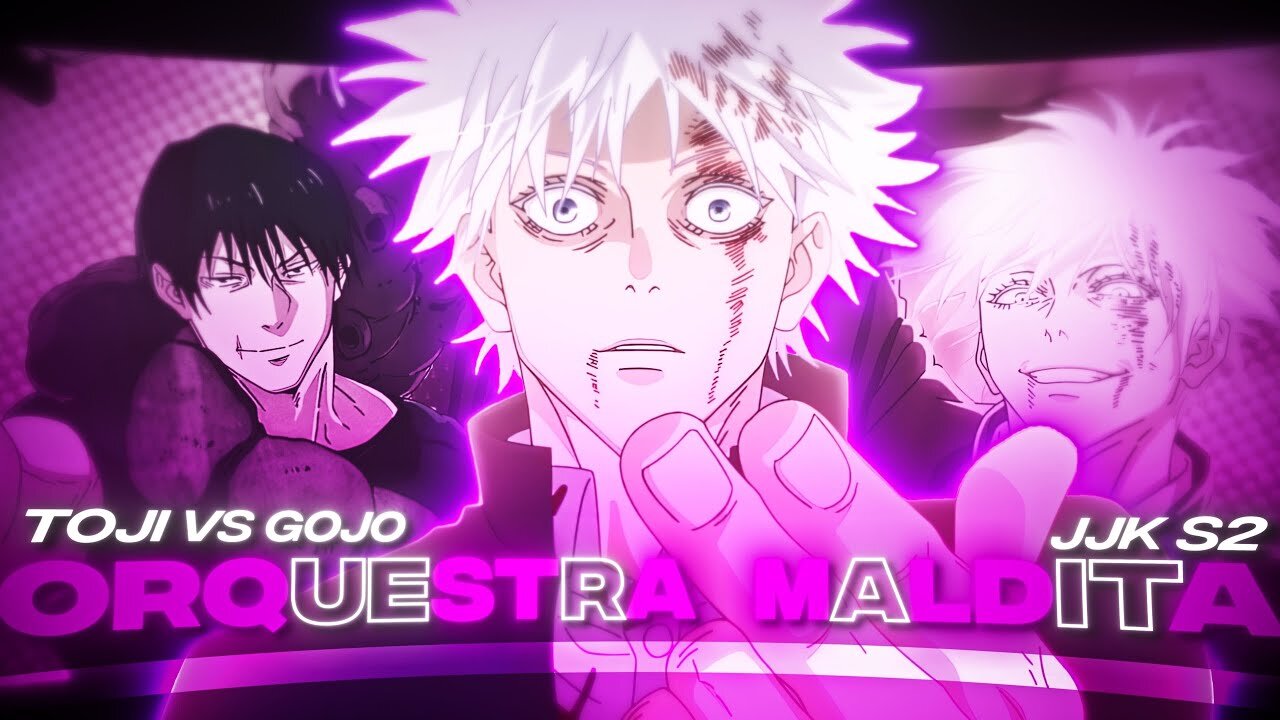 「Orquestra Maldita 🔥🤍」Jujutsu Kaisen S2 Gojo VS Toji | [AMV/EDIT]