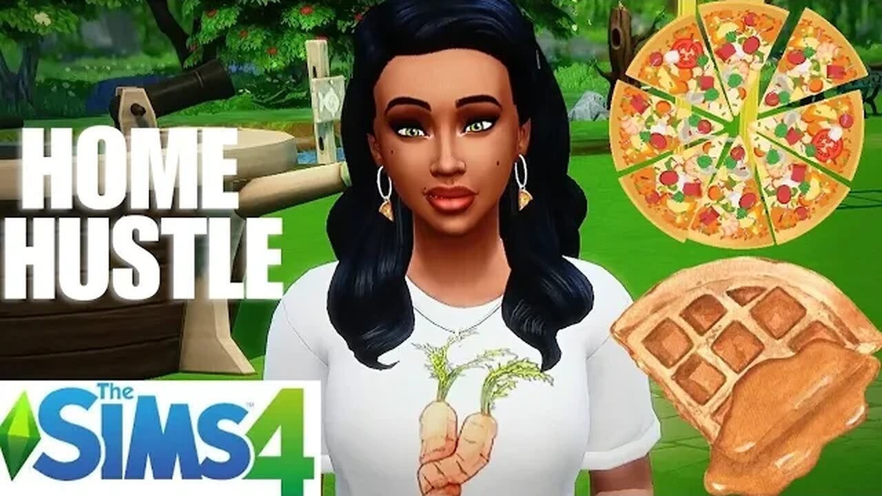 Sims 4 Let's Play Home Hustle #7 BBQ Fun & Autumn's Birthday