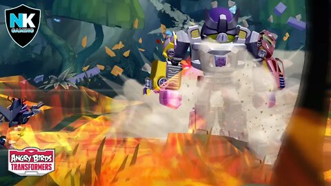 Angry Birds Transformers - Nemesis Hotrod + Preview Of New Character Menasor