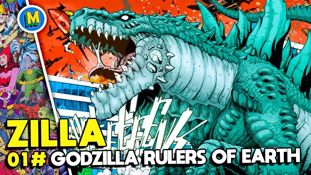 GODZILLA RULERS OF EARTH - NÚMERO #01 [ GODZILLA VS ZILLA - GIGAN VS KUMONGA ]