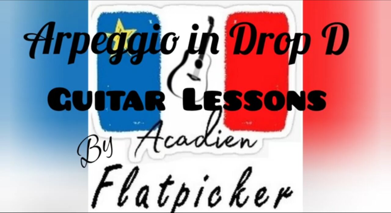 Guitar Lesson - Arpeggio in Drop D