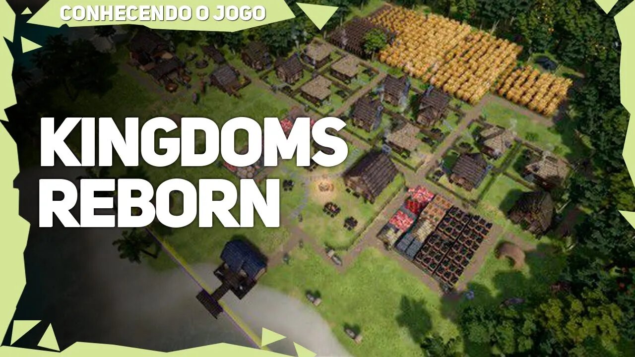 Kingdoms Reborn | Construtor de cidades FENOMENAL!