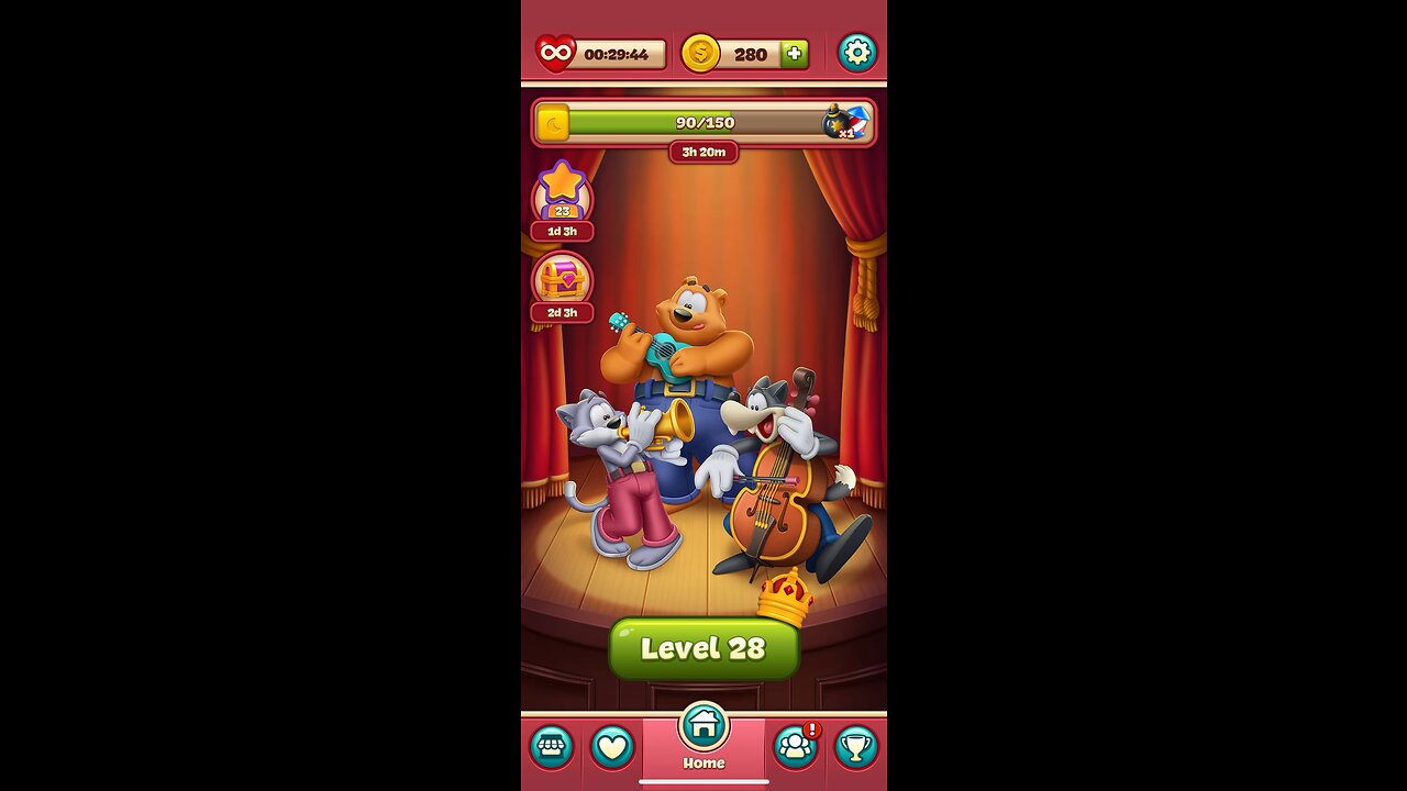 Toon Blast Level 28