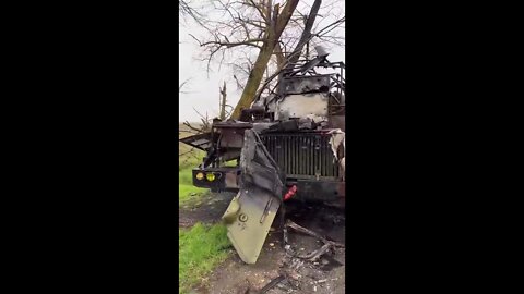 Remains of Ukrainian S-300