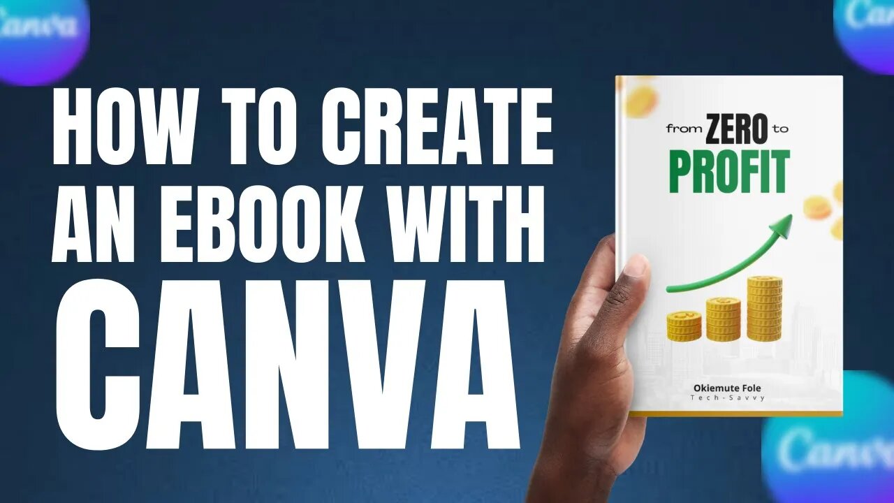 Canva Tutorial: How to create an ebook with CANVA #canva #designwithcanva #canvadesigntutorial