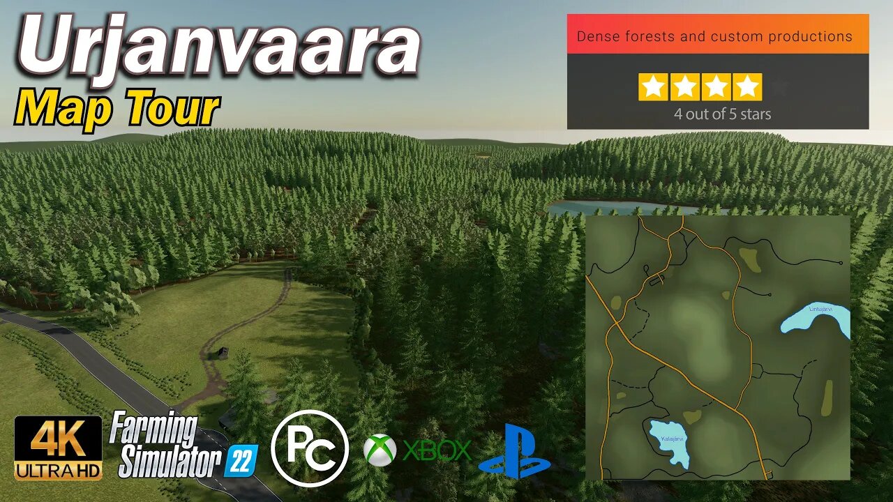 Urjanvaara | Map Tour | Farming Simulator 22