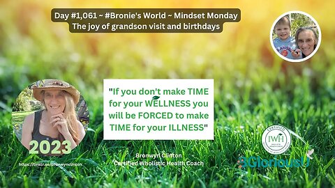 Day #1,061 ~ #broniesworld ~ Mindset Monday and a 5th Birthday