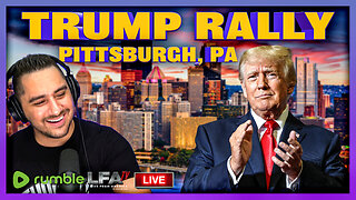 TRUMP RALLY PITTSBURGH PA! | BASED AMERICA 11.4.24 @7PM EST