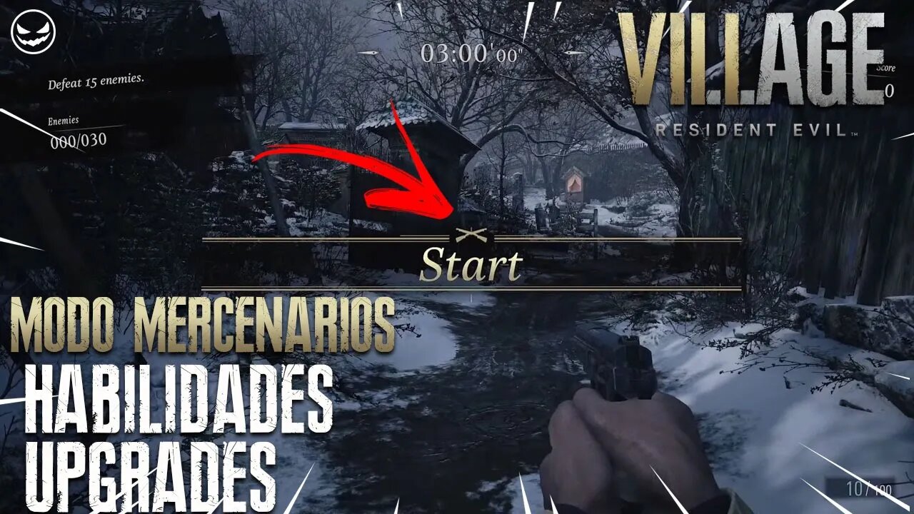 RESIDENT EVIL 8 VILLAGE: Modo Mercenário (Habilidades e Upgrades)