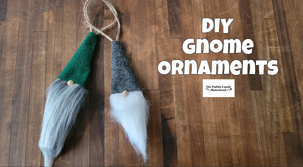 GNOME ORNAMENTS | A FUN CHRISTMAS CRAFT