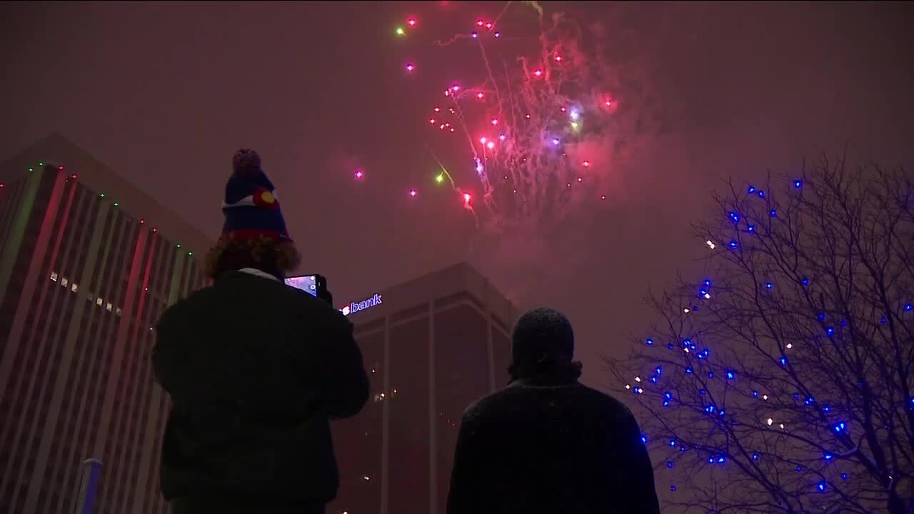 Denver metro wraps up long year with flurries of snow, parties and events