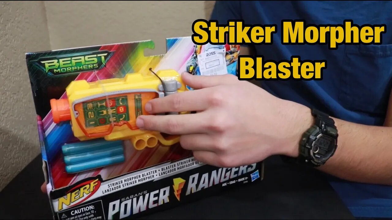 Power Rangers// Beast Mophers Striker Morpher Blaster (Unboxing)