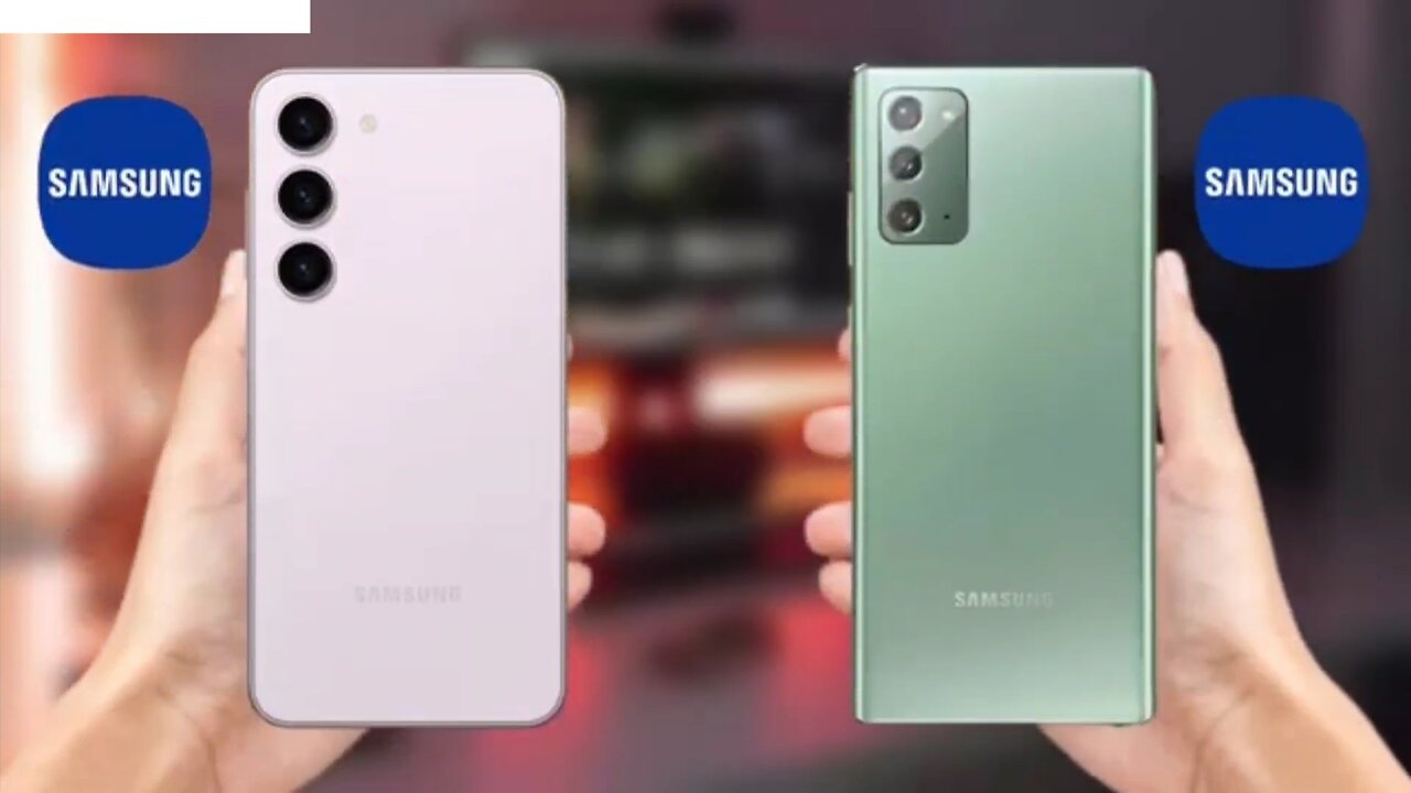 SAMSUNG GALAXY S23 VS GALAXY NOTE 20