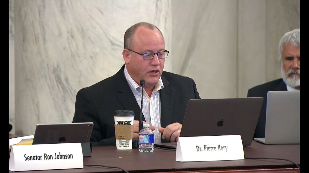 Dr. Pierre Kory - Big Pharma = Crimes Against Humanity (Sen Ron Johnson Hearing)