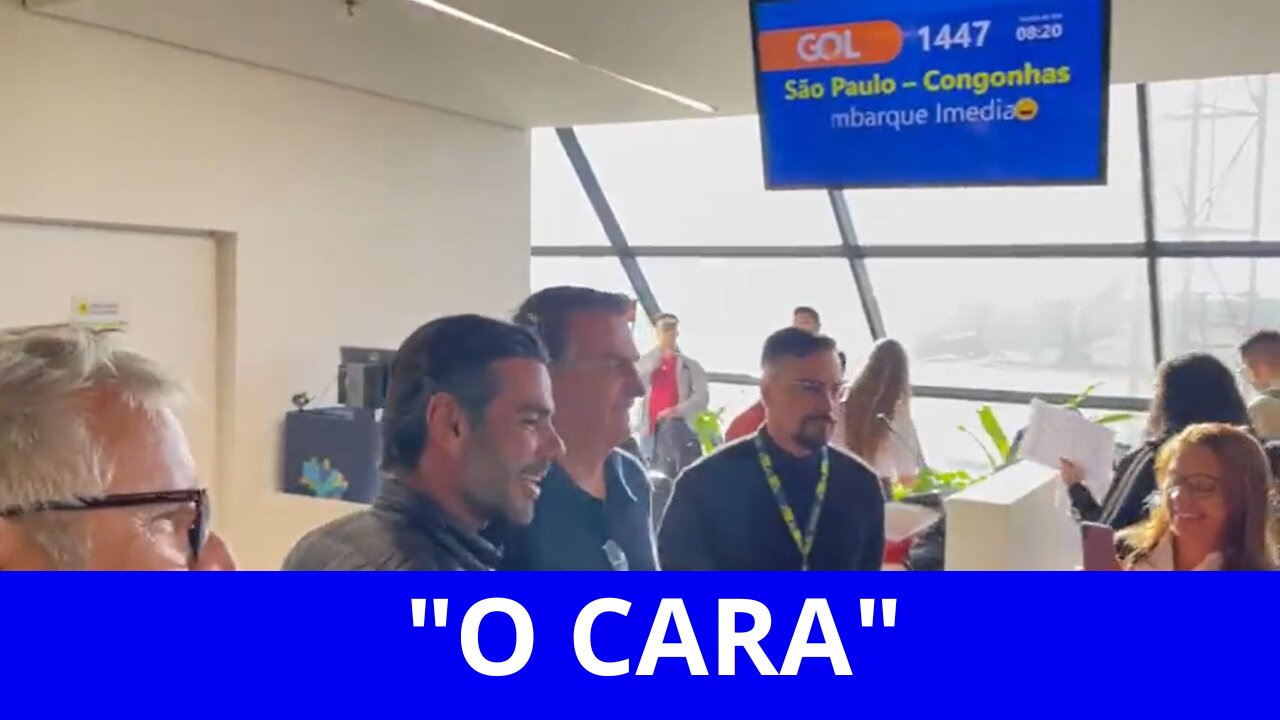 "Birolindo" paparicado no Aeroporto de Brasília na manhã de quarta (07/06/2023)!