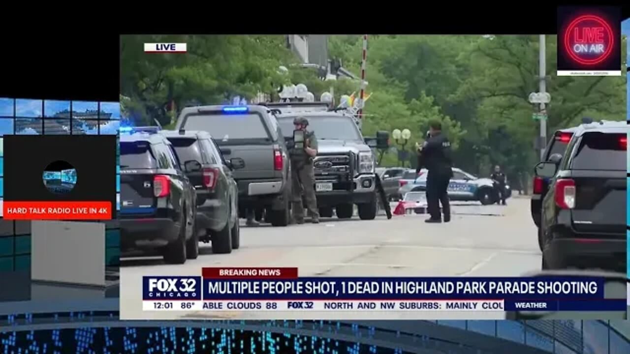 6 dead in 4th of July Highland Park Shooting #HighlandPark #massshooting #4thofjuly