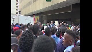 SOUTH AFRICA - Johannesburg - COSAS march to Luthuli House (videos) (eiY)