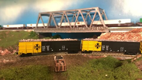 N Scale Rural Crossing