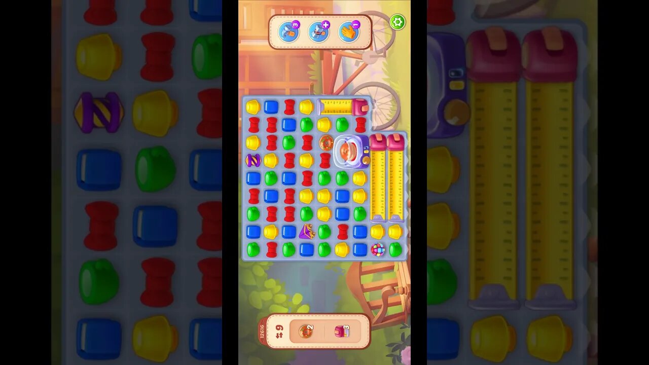 Shorts Playrix Homescapes Gameplay Walkthrough Level 12616-040