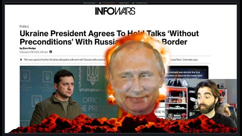 PUTIN ACTIVATES NUCLEAR COMBAT TEAM, Zelensky 'Agrees To Talks'!