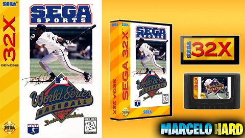 World Series Baseball Starring Deion Sanders - Sega 32x (Demo 1 Minute)