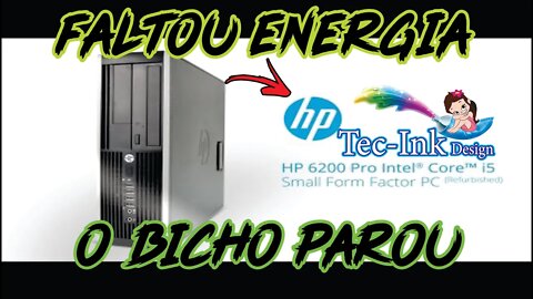 Computador Desktop HP Compaq 6200 Pro Small Form Factor Como Trocar O Botão Power?Passo A Passo-2021