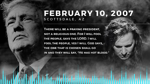 Trump Prophecies | Kim Clement Trump Prophecies "Trump Shall Become a Trumpet (2007),"How Can We Have Two Presidents?” Impeachment Attempts, a President for Two Terms, Take the Giant Down, GOLD, Little DWARF In North Korea, Man Named Donald