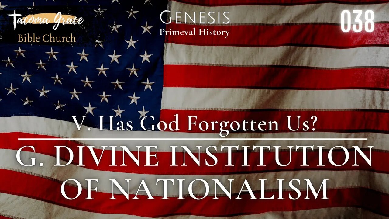 Divine Institution of Nationalism & the Doctrine of Civilizations