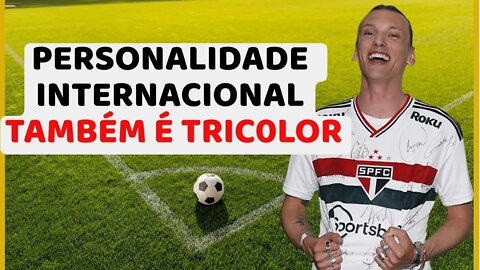 ATRAÇÃO INTERNACIONAL VECNA (Jamie Campbell Bower) VISITA O SÃO PAULO E VIRA TRICOLOR