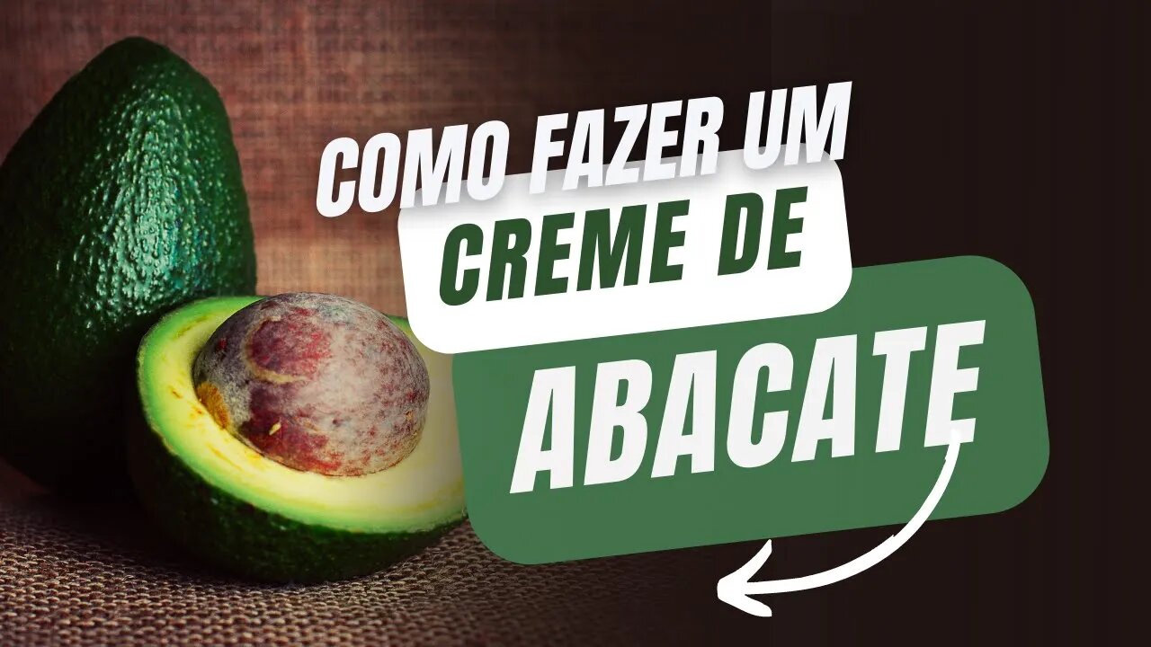 Como fazer um creme de abacate saudável com whey protein | sem açúcar #shorts