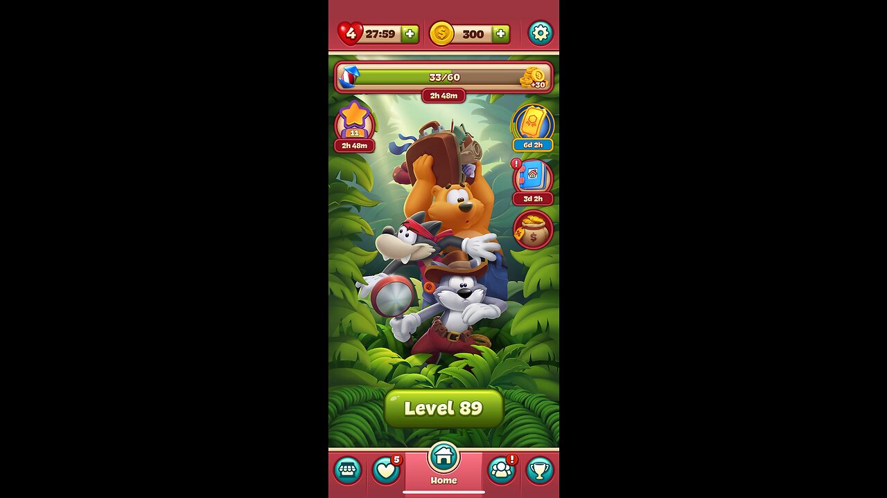 Toon Blast Level 89