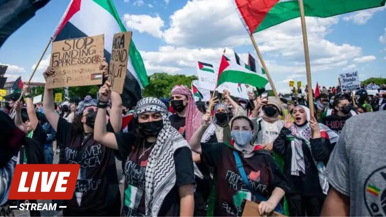 LIVE: Palestine Protest in Westlake Park, Seattle