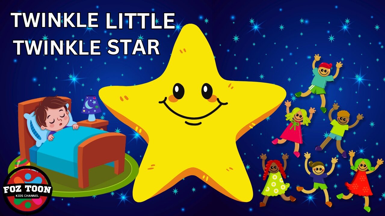 Twinkle Twinkle Little Star kids Nursery Rhyme