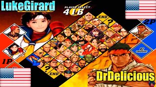 Capcom Vs. SNK 2 Mark Of The Millennium 2001 (LukeGirard Vs. DrDelicious) [U.S.A. Vs. U.S.A.]