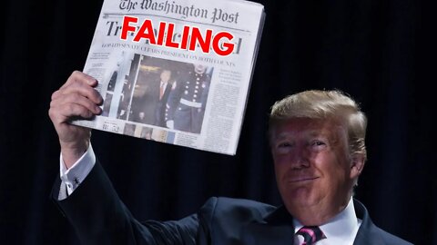 MAN DOWN! | Post-Trump Washington Post is Failing!