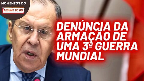 Ministério da Defesa russa comunica ameaça e provocação à Rússia | Momentos