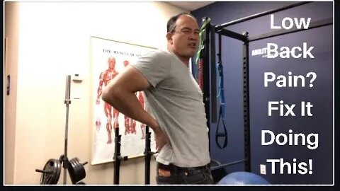 Low Back Pain? It’s Your Lumbar Extensors! Do This! | Dr Wil & Dr K
