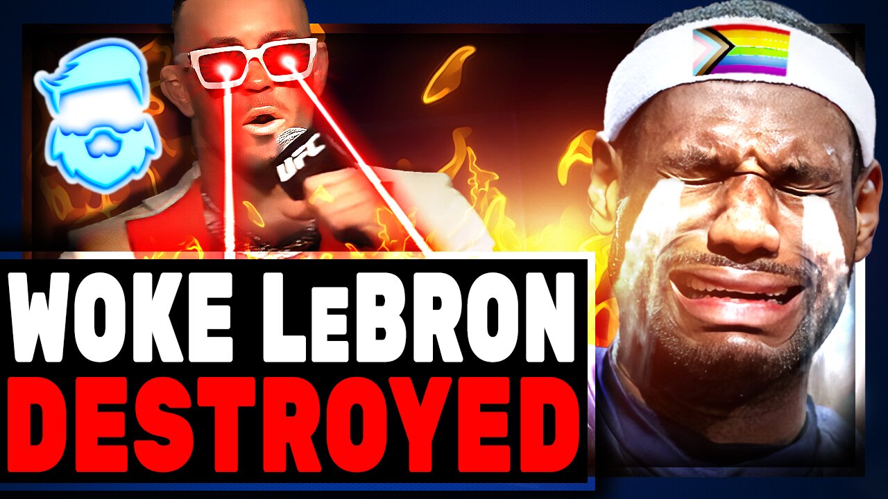 Lebron James DESTROYED By UFC Fighter Colby Covington For REFUSING To Stand For Anthem! This Is Epic