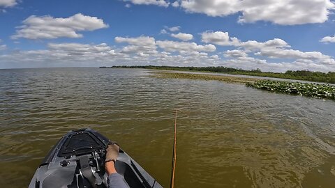 Prefish Lake Apopka 22 March 2023 for Up Coming FKBT Kayak Bass Fishing Tournament