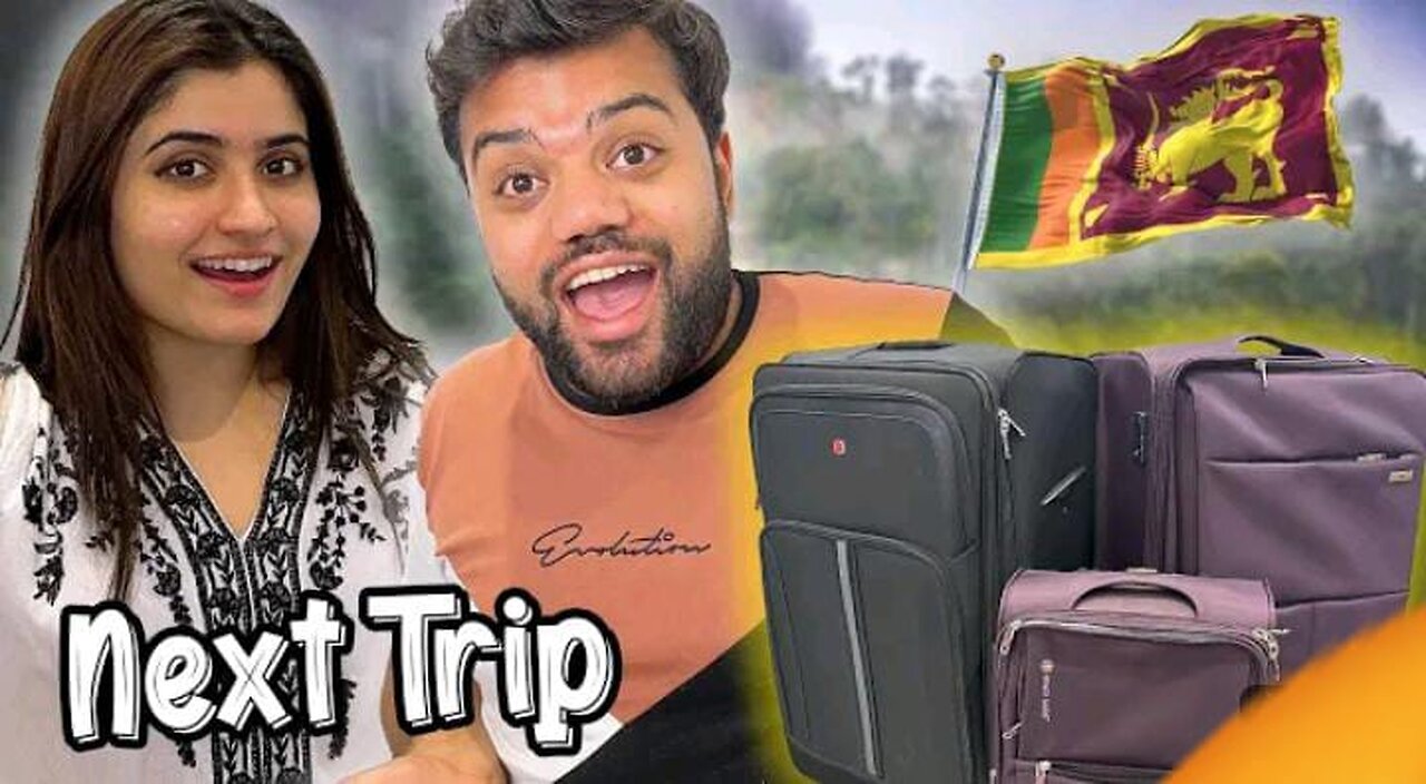 Next Trip Ki Packing Ho Gai 😍 - We Are Going To Sri Lanka To Watch India Vs Pakistan ❤️