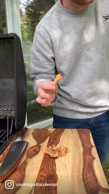 crispy chicken skin chips