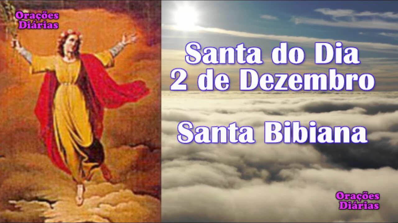 Santa do dia 2 de Dezembro, Santa Bibiana