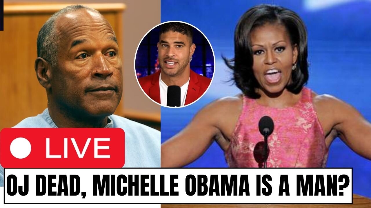 OJ Simpson dead at 76 from cancer, Michelle Obama is a man? Conspiracy or not? | Brandon Mason Show