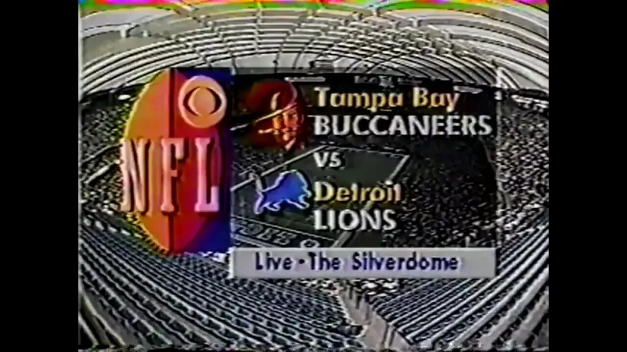 1993-11-07 Tampa Bay Buccaneers vs Detroit Lions