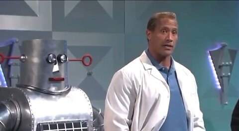 The Rock Duane Johnson CHILD MOLESTING ROBOT skit on SNL