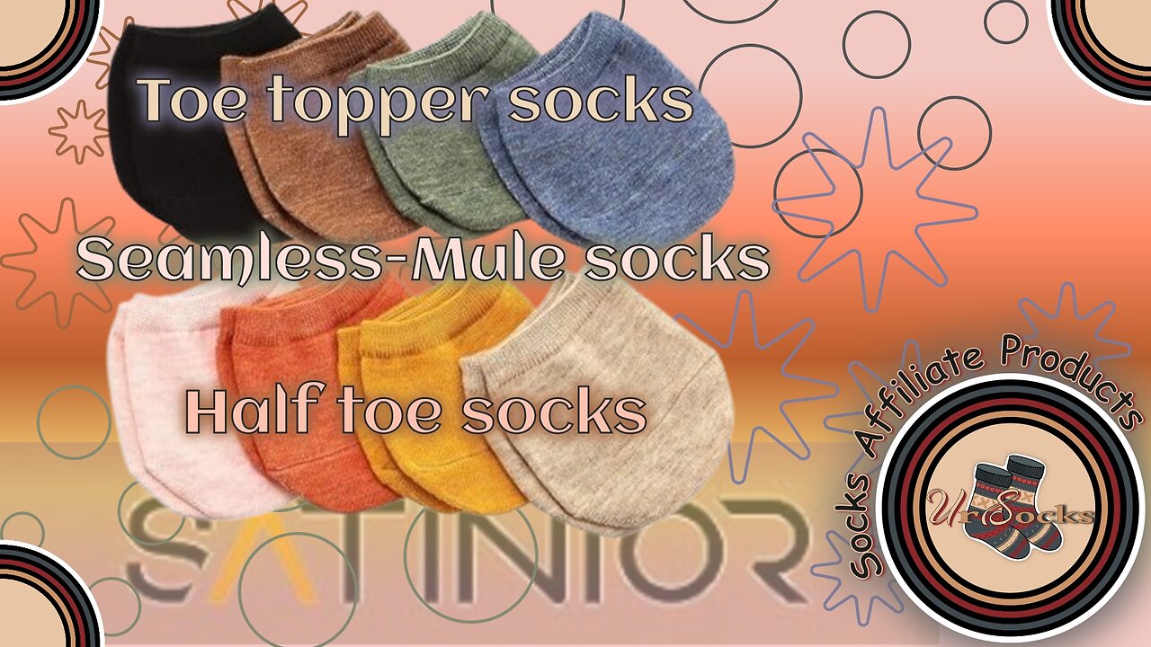 🌈 8 Pairs Toe Topper Socks for Women – Seamless, Comfortable, Invisible Half Socks! 👣